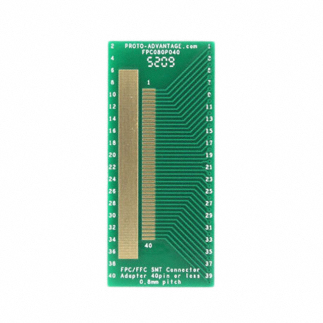 【FPC080P040】FPC/FFC SMT CONNECTOR 0.8 MM PIT[バルク]