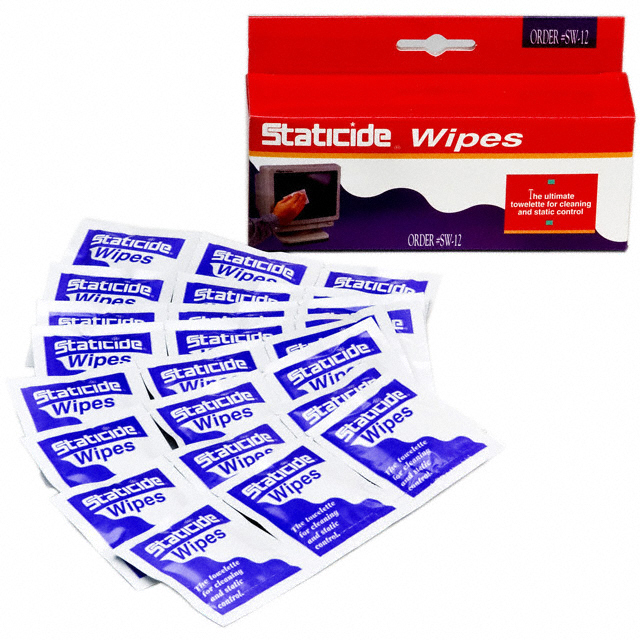 【SW12】WIPES ANTISTAT ELECT EQUIP 24PCS