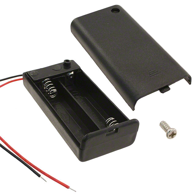 【SBH321AS】BATT HOLDER AA 2 CELL 6" LEADS