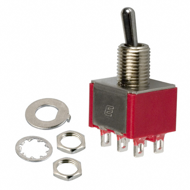 【100DP1T2B3M1QEH】SWITCH TOGGLE DPDT 5A 120V