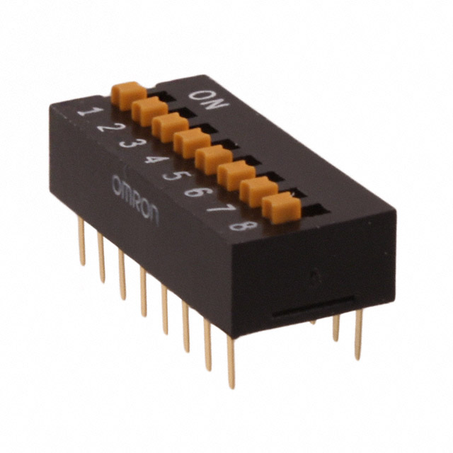 【A6E-8104-N】SWITCH SLIDE DIP SPST 0.025A 24V