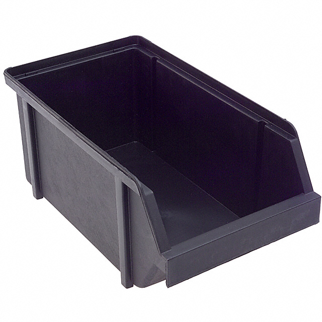 【6773BC】BIN PLASTIC BLACK