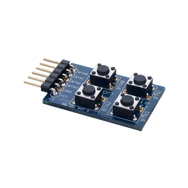 【410-077】PMODBTN PUSHBUTTON SWITCH MODULE