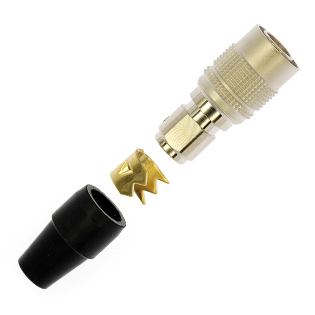 【HR10A-7P-6P(74)】CONN PLUG MALE 6P GOLD SLDR CUP