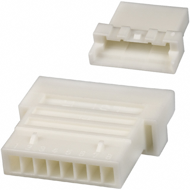 【PALR-08VF】CONN PLUG HSG 8POS 2.00MM