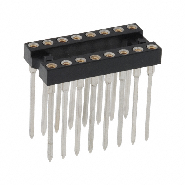 【123-93-316-41-001000】CONN IC DIP SOCKET 16POS GOLD