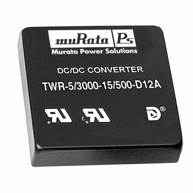 DC DC CONVERTER 5V +/-15V 20W【TWR-5/3000-15/500-D12A-C】