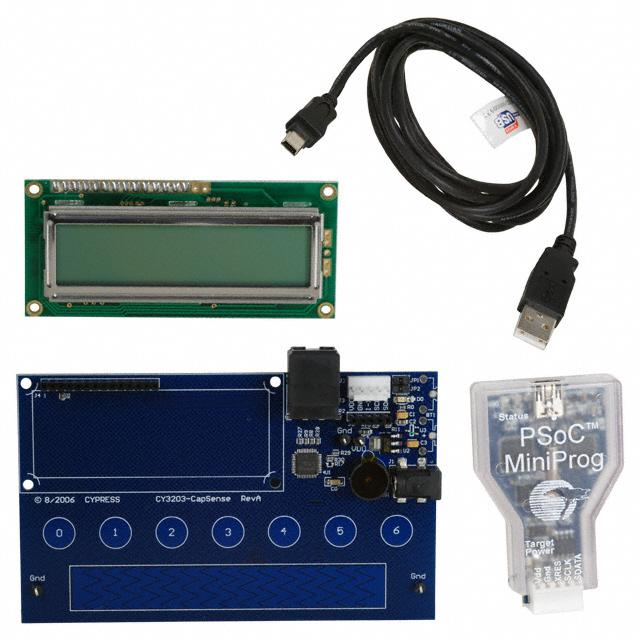 【CY3203A-CAPSENSE】KIT EVAL CAPSENSE CSA