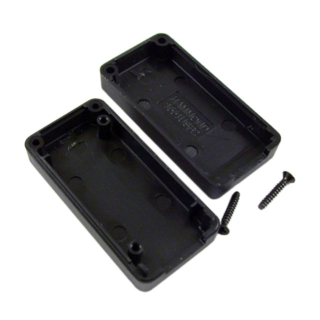 【1551USB2BK】BOX ABS BLACK 1.97"L X 0.98"W