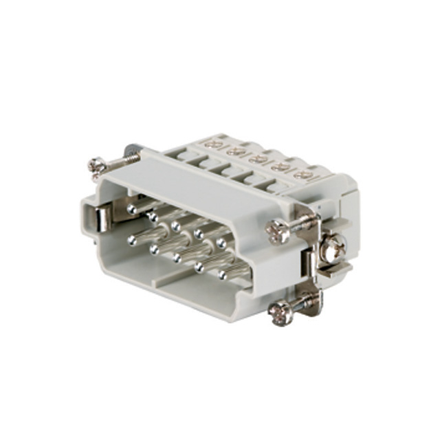 INSERT MALE 10POS+1GND SCREW【1650610000】