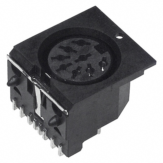 【SDS-80J-SMT】CONN RCPT FMALE DIN 8POS SOLDER
