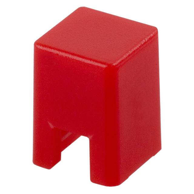 【B32-1080】CAP TACTILE SQUARE RED