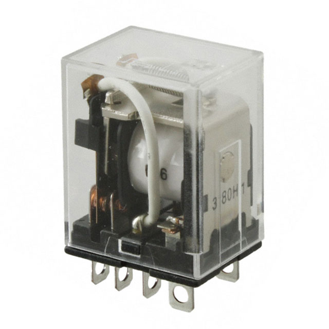 【LY2-DC6】RELAY GEN PURPOSE DPDT 10A 6V