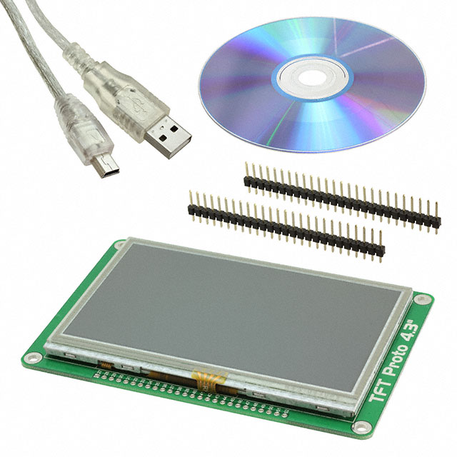 【MIKROE-1678】EVAL BOARD FOR ATO43B35 SSD1963