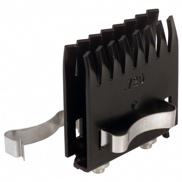 【530162B00162G】HEATSINK TO-220 DUAL MT W/CLIPS