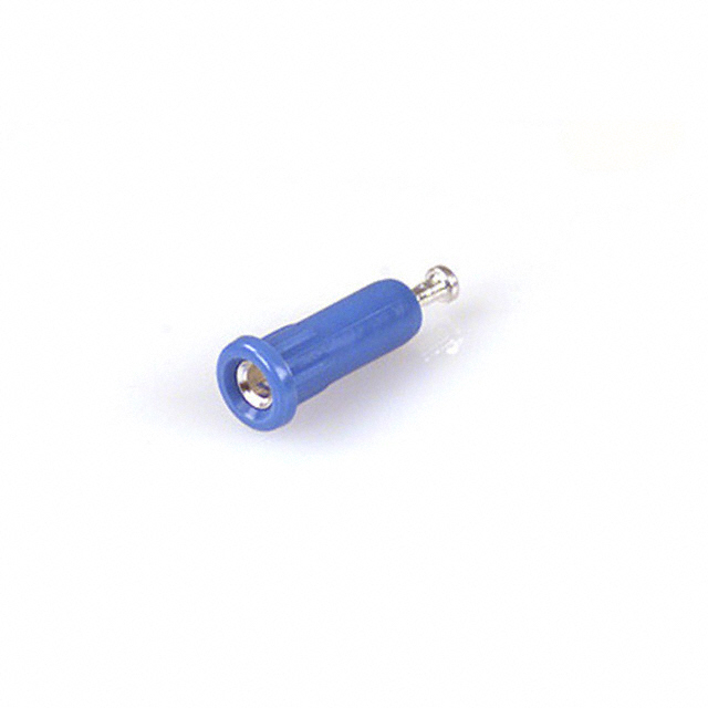 【105-1050-001】CONN TIP JACK TURRET BLUE