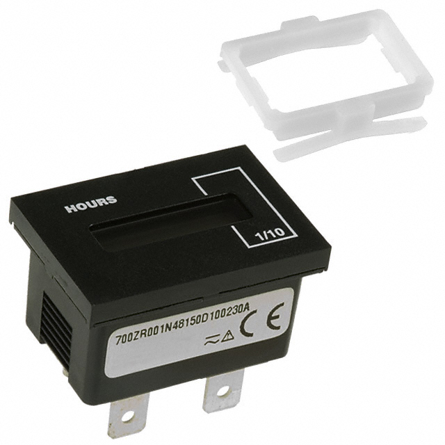 【700ZR001N48150D100230A】COUNTER LCD 6 CHAR 100-230V PNL