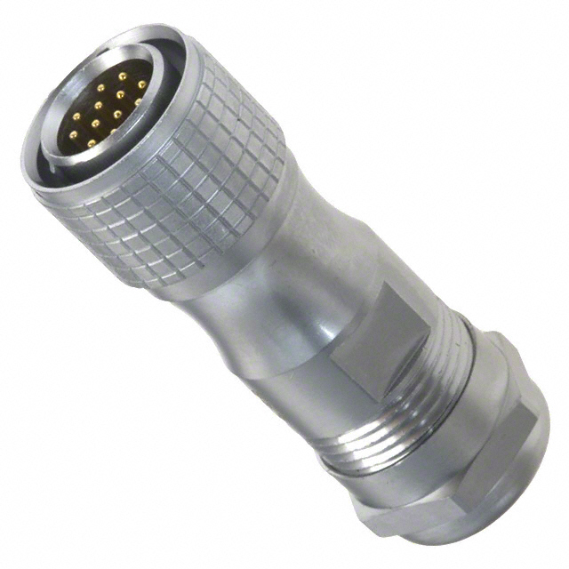 【APSEPJ6E2】CONN PLUG MALE 12POS SOLDER CUP