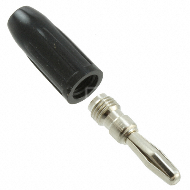 【BU-00246-0】CONN BANANA PLUG SOLDER BLACK
