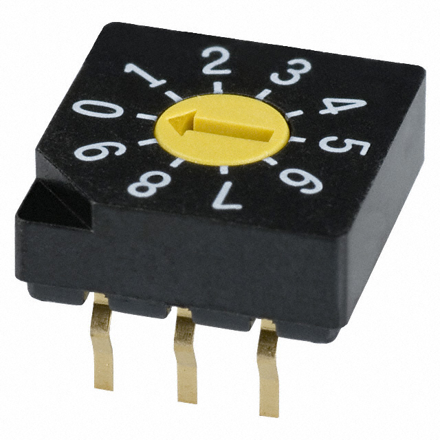 【SD-2010】SWITCH ROTARY DIP BCD 0.1A 5V