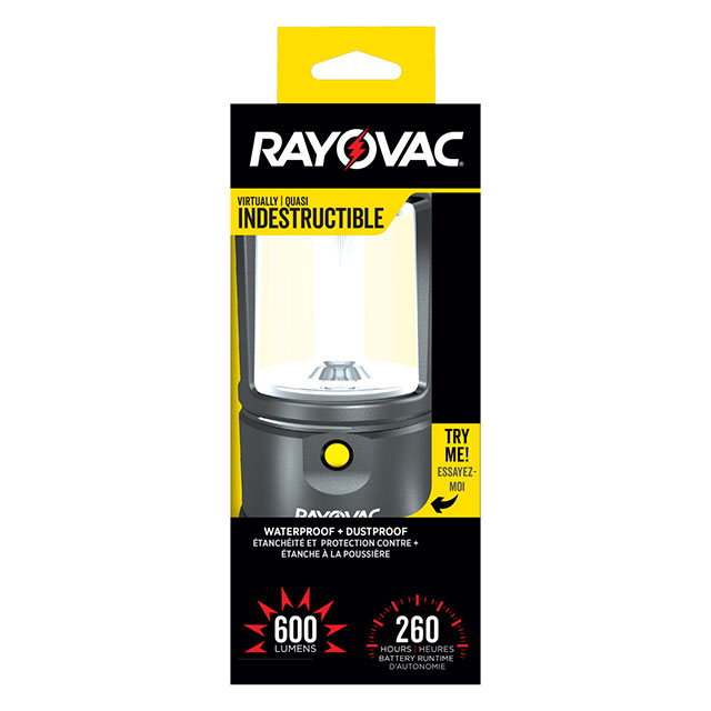 【DIYLN3D-BXB】RAYOVAC VIRTUALLY INDESTRUCTIBLE