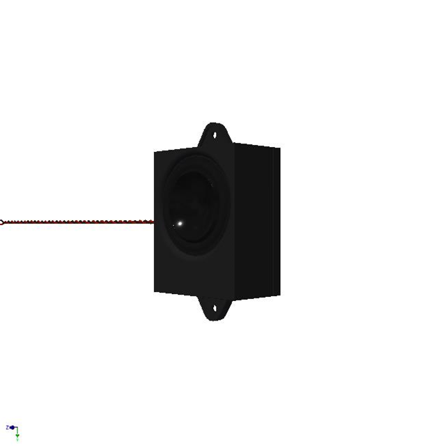 【ASE04504MR-LW150-WP-R】SPEAKER 4OHM 3W TOP PORT 83DB