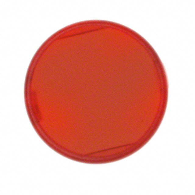 【A0163B】CONFIG SWITCH LENS RED ROUND