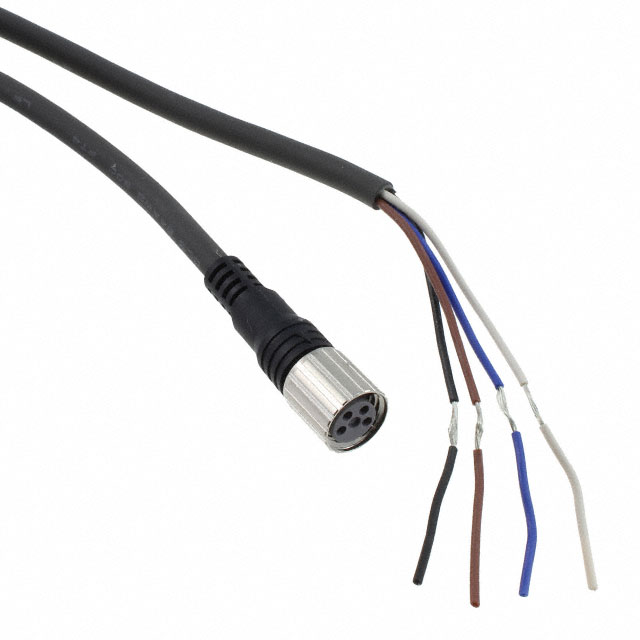 【CN-24A-C5】DC 4 WIRE 5 METER M8