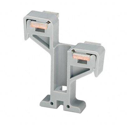 CONN TERM BLK BUSBAR SUP GRY 2P【0404431】