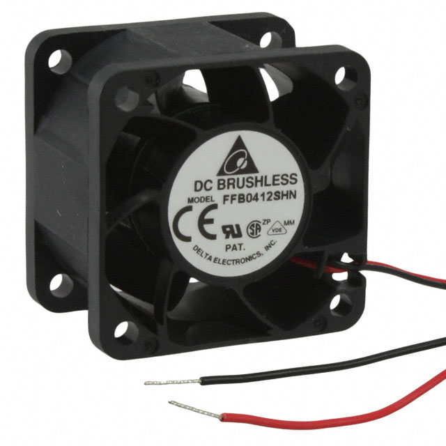 【FFB0412SHN】FAN AXIAL 40X28MM 12VDC WIRE