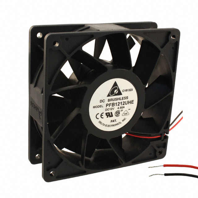 【PFB1212UHE】FAN AXIAL 120X38MM 12VDC WIRE