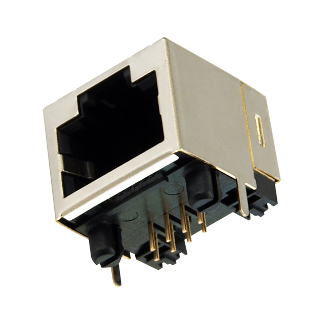 【GWX-S3-88-50】8P8C SHIELD MOD JACK, S W/TAB ON