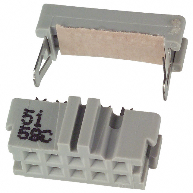 【3473-6600】CONN RCPT 10P IDC 26-28AWG GOLD