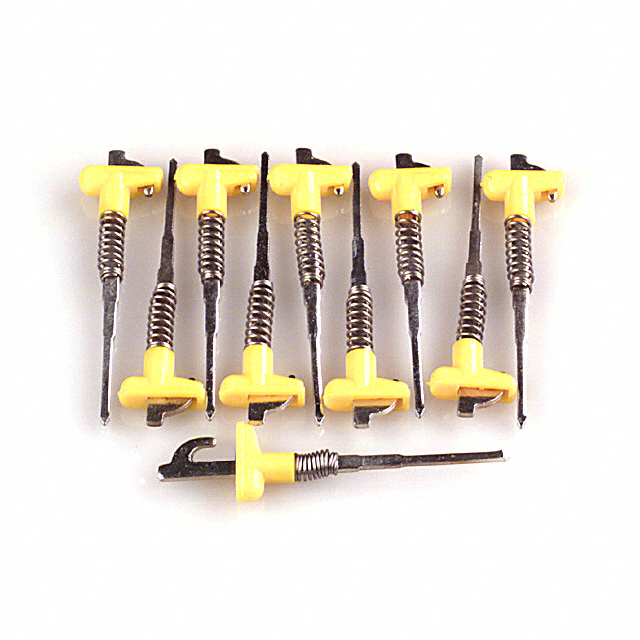 【86-1-S-YEL】STANDARD HOOK YELLOW 10PK