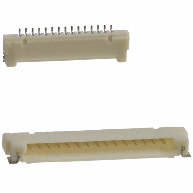 CONN HEADER SMD R/A 15POS 1.25MM【DF14A-15P-1.25H(25)】