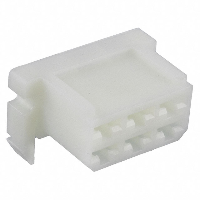 【163006】CONN RCPT HSG 0.25 6POS NATURAL