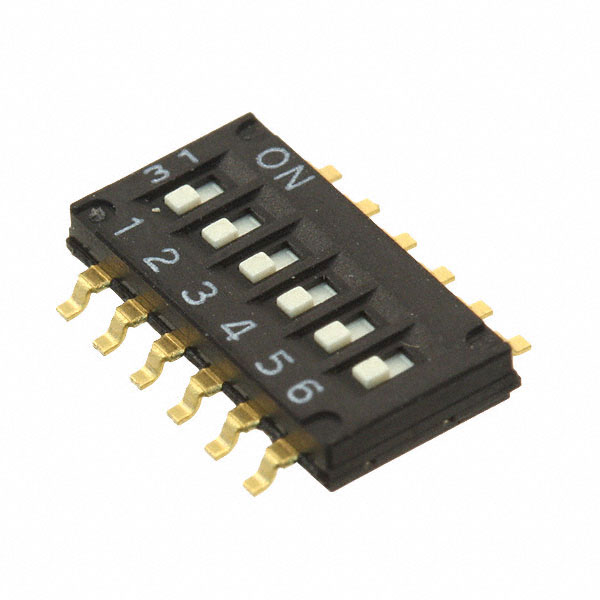 【A6H-6101】SWITCH SLIDE DIP SPST 0.025A 24V