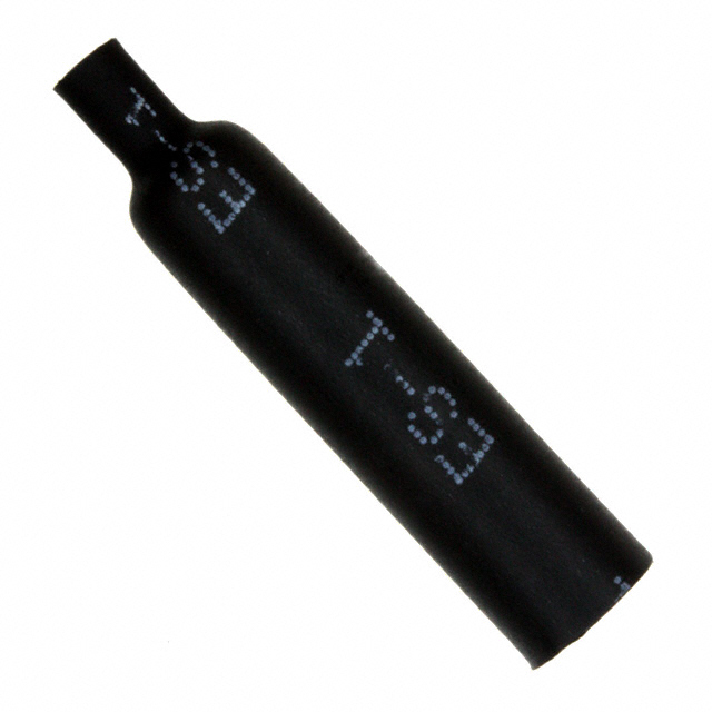 【ES-CAP-NO.1-C1-0-35MM】HEATSHRINK CAP BLACK
