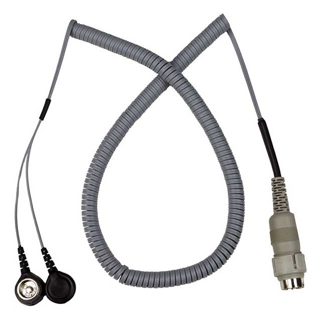 GROUND CORD DUAL COND COILED【741DC】