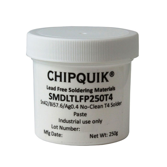 【SMDLTLFP250T4】SOLDER PASTE LOW TEMP T4 250G