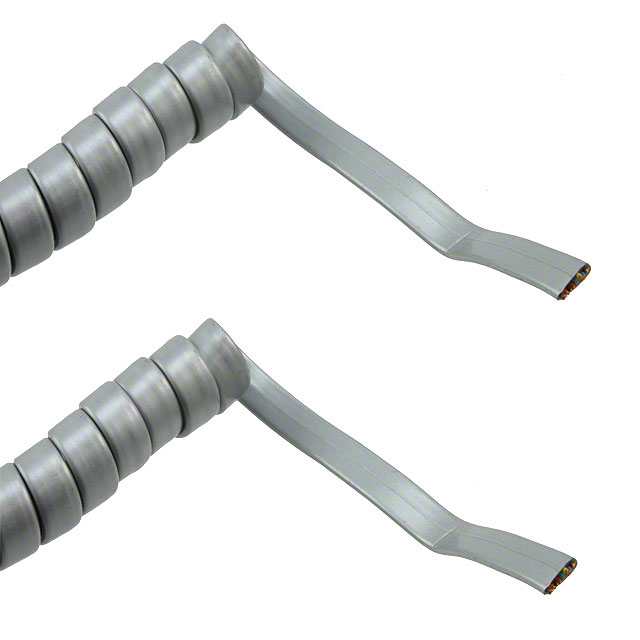 【121-810-002】CABLE MOD COIL 8COND SLVR 14'