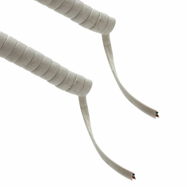 【GLF-121-810-022】CABLE MOD COIL 8COND WHITE 14'