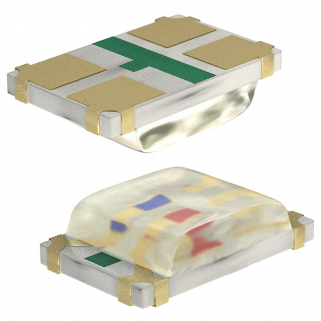 【APHBM2012QBDSURKC】LED BLUE/RED CLEAR 2012 SMD [digi-reel品]
