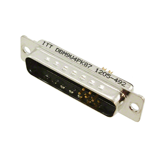 【DBM-9W4P-K87】CONN D-SUB PLUG 9POS PNL MNT[バルク]