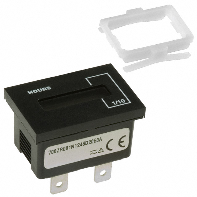 【700ZR001N1248D2060A】COUNTER LCD 6 CHAR 20-60V PNL MT