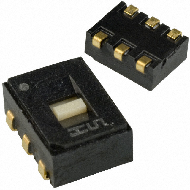 【CAS-220TA2】SWITCH SLIDE DPDT 0.1A 6V