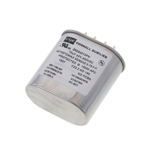 【Z92S4010PN】CAP FILM 10UF 3% 400VAC RADIAL
