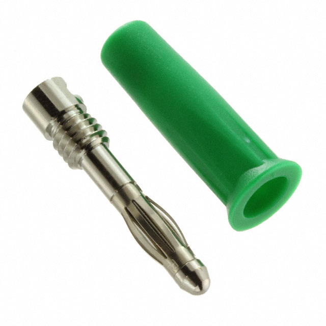 【CT2002-5】CONN BANANA PLUG SOLDER GREEN