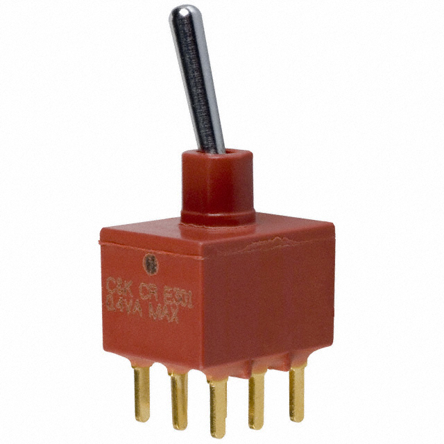 【E301SD1CBE】SWITCH TOGGLE 3PDT 0.4VA 20V
