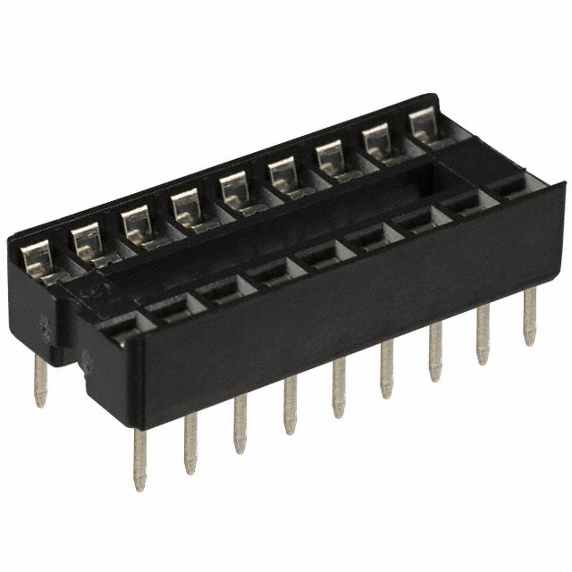 【A 18-LC-TT】CONN IC DIP SOCKET 18POS TIN